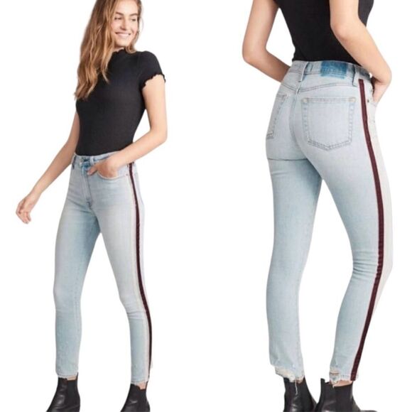 Abercrombie& Fitch Simone High Rise Slim jeans NWT - Picture 5 of 5